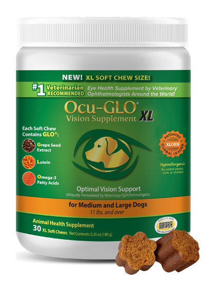 Ocu-GLO Supplement XL für mittelgroße und große Hunde